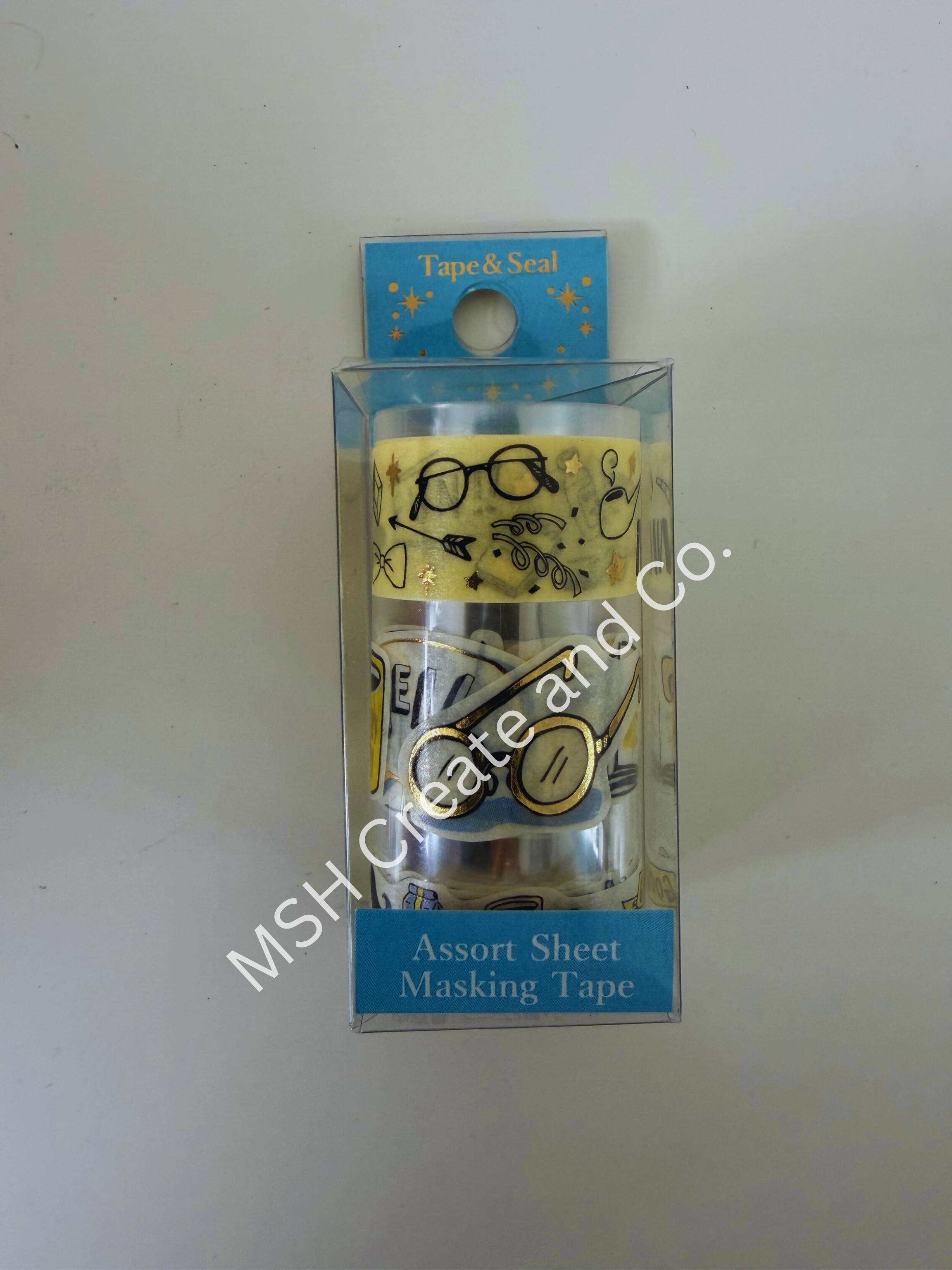 Harry Potter Glasses Assort Sheet Masking Tape