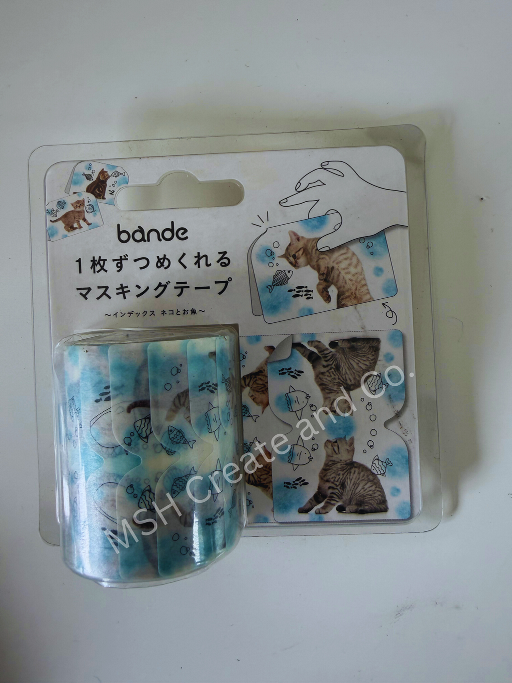 Bande Cat and Fish Index Seal