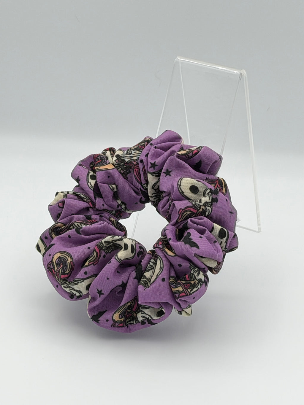 Spooky Lavender Skulls