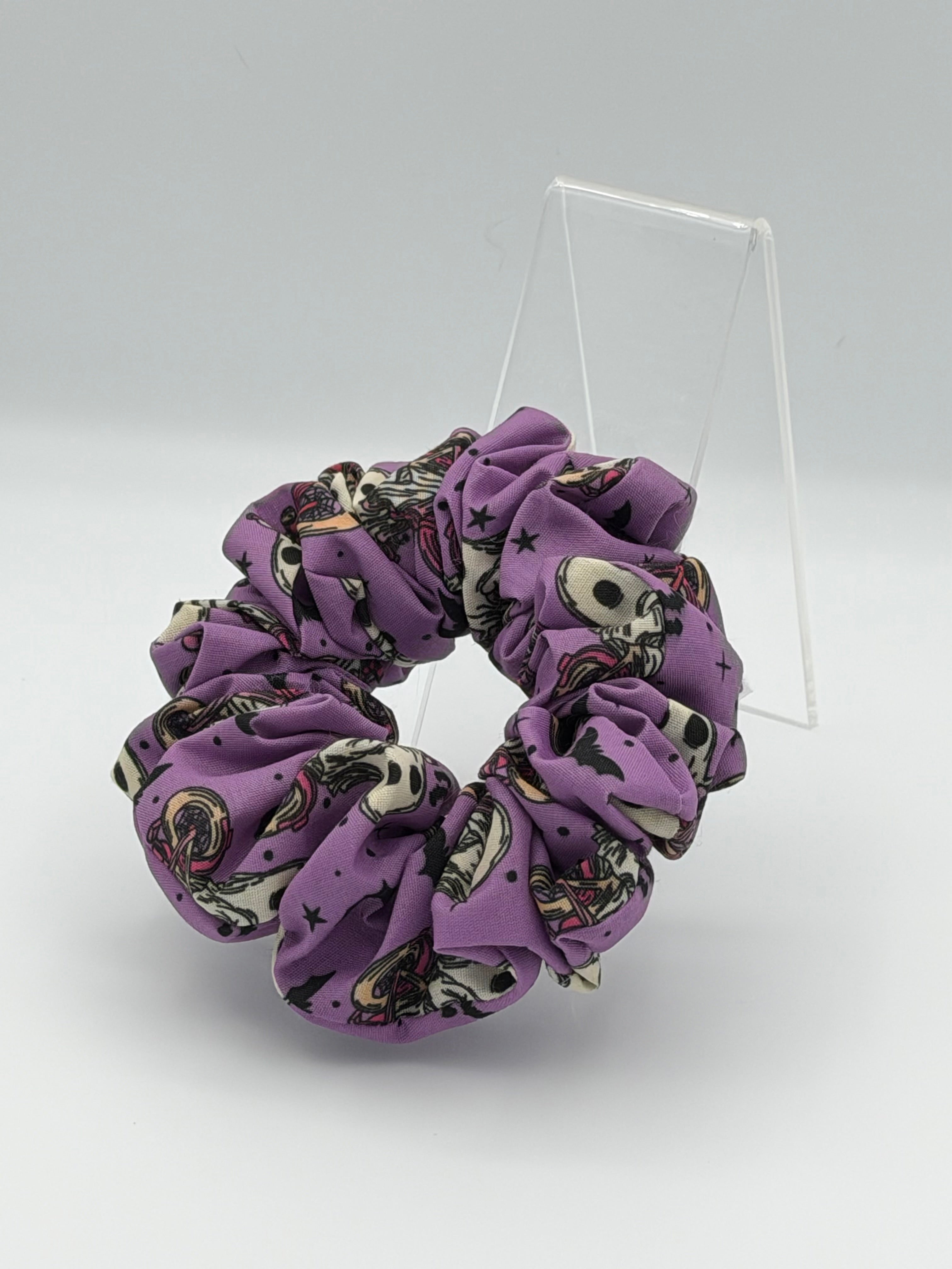 Spooky Lavender Skulls
