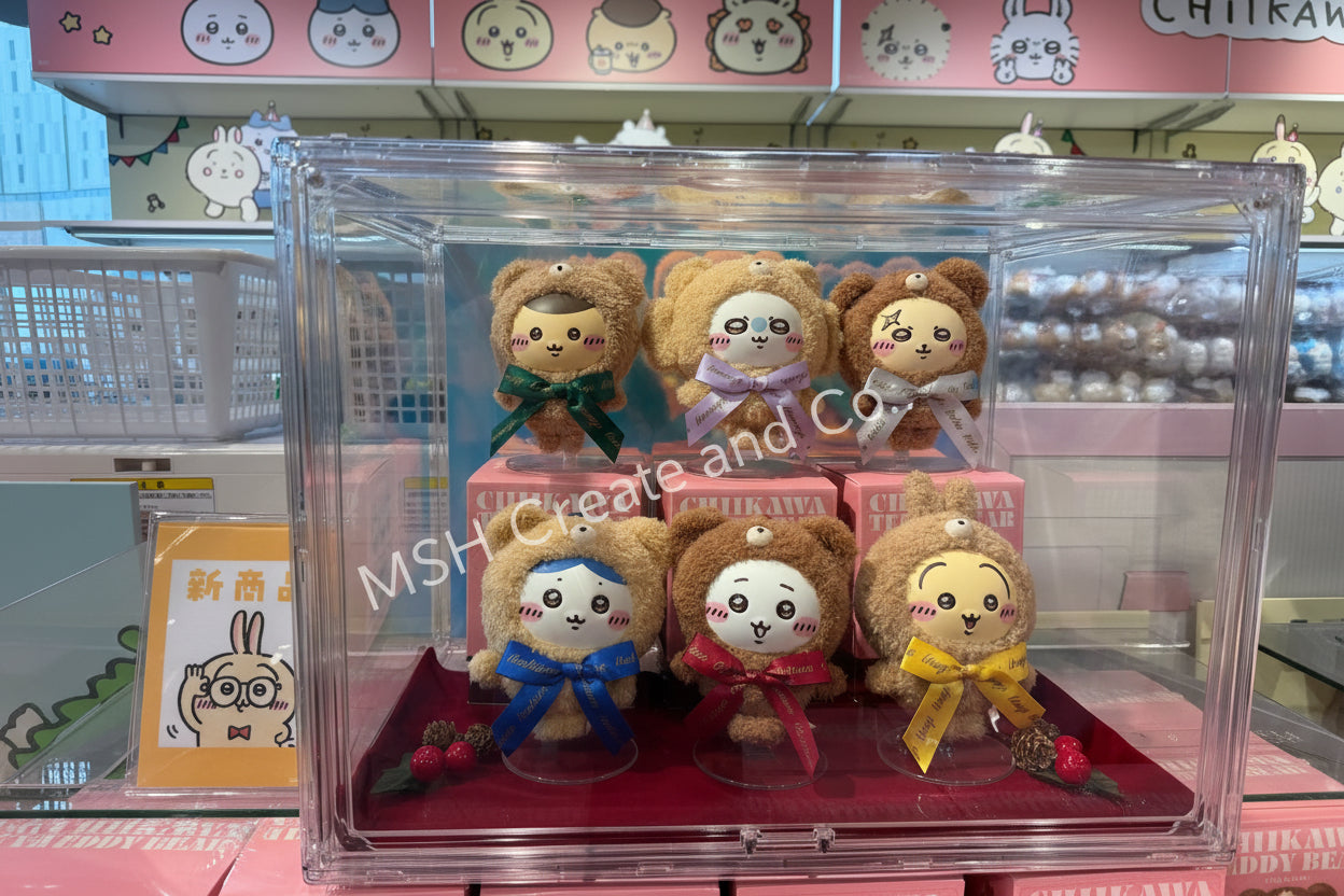 Chiikawa Kiramekko Teddy Bear (Blind Box)