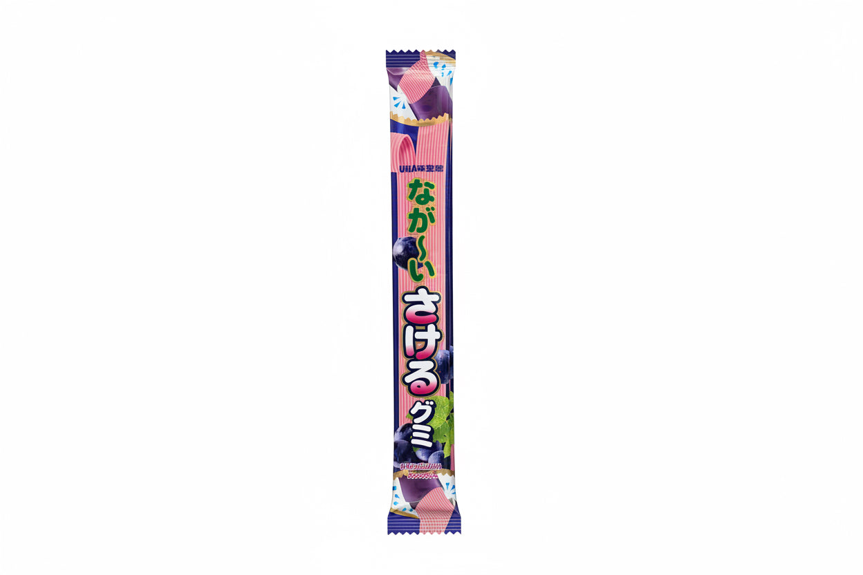 Sakeru Japanese Gummy 40cm Long Grape Flavors (32g)
