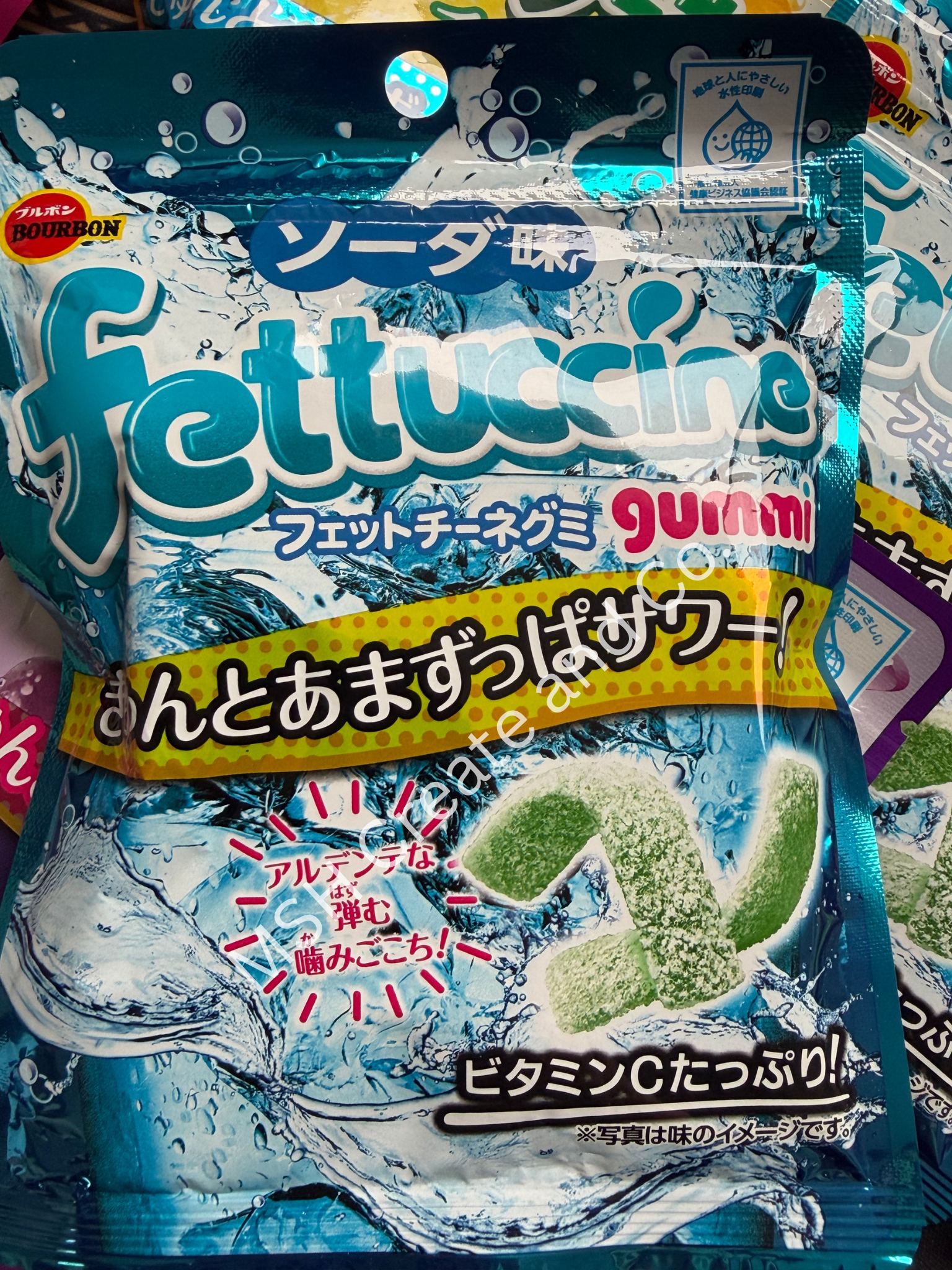 Bourbon Fettuccine Gummy – Soda (50g)