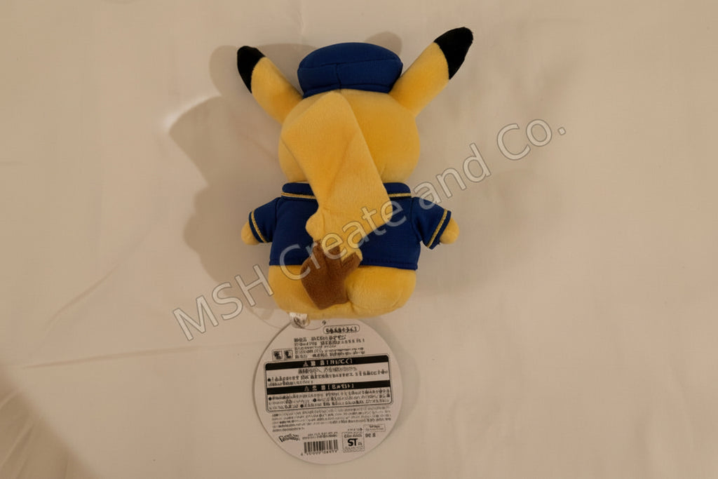 Stationmaster Pikachu Pokemon Store Tokyo Station Uniform Ver. Plush toy "Pocket Monsters" Pokemon Store Tokyo Station Limited
