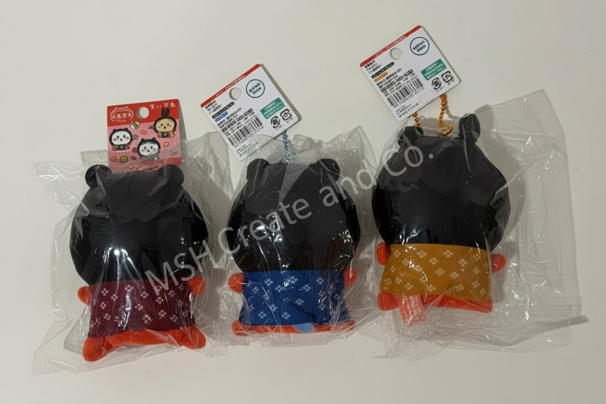Chiikawa Gotouchi Hida Edition Mascot Plush Keychain (Chiikawa / Hachiware / Usagi)