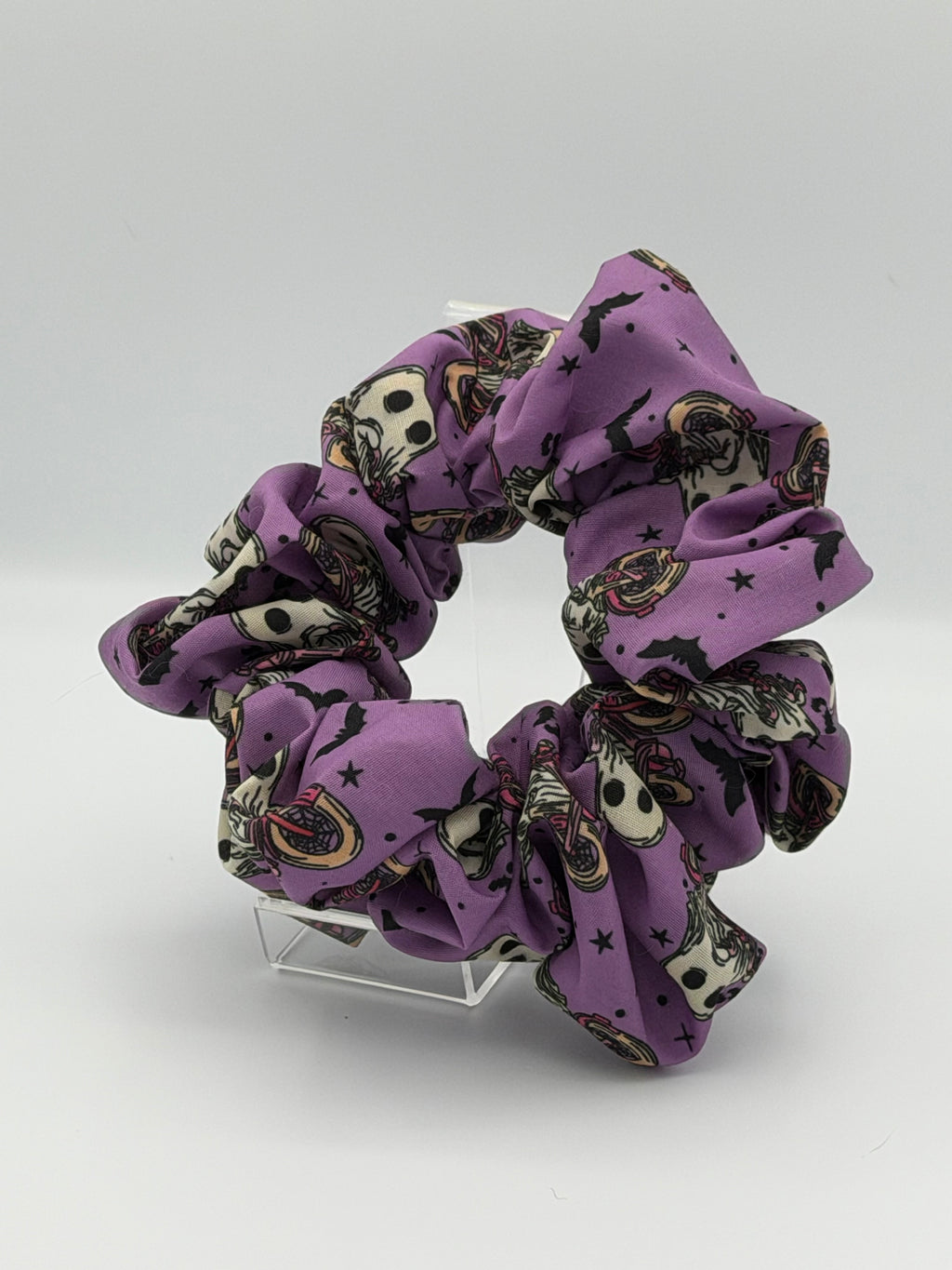 Spooky Lavender Skulls