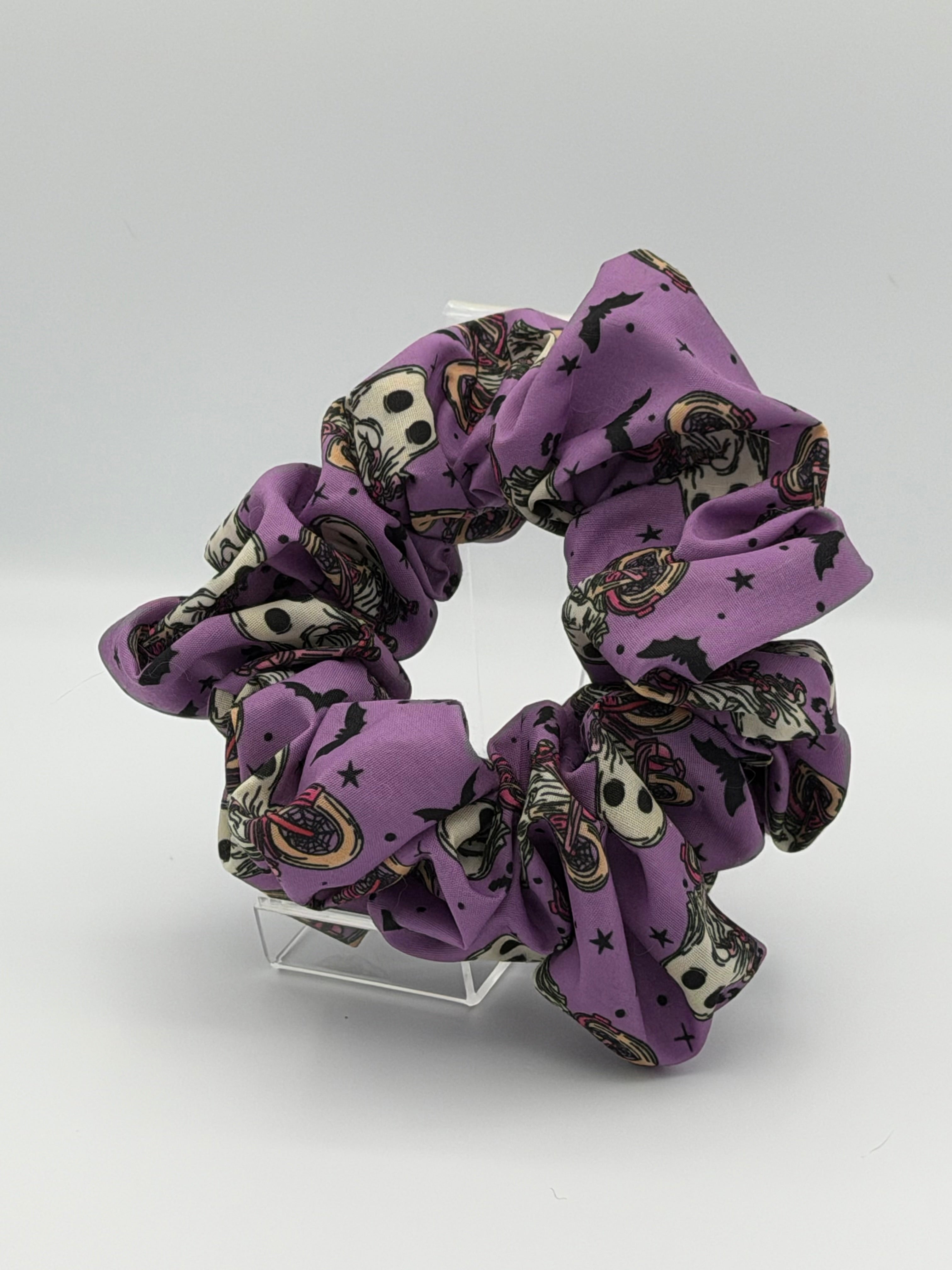 Spooky Lavender Skulls