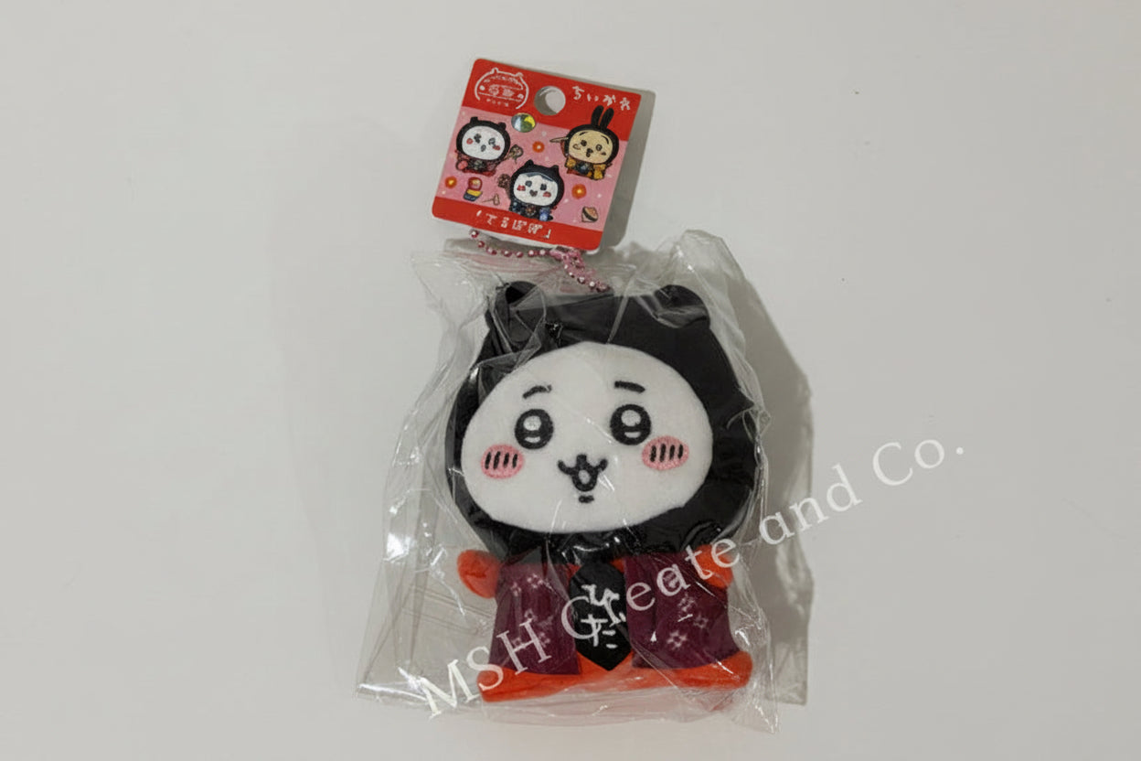 Chiikawa Gotouchi Hida Edition Mascot Plush Keychain (Chiikawa / Hachiware / Usagi)